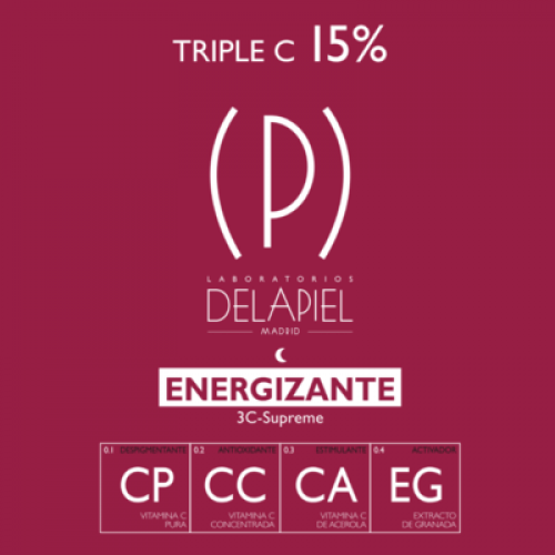 Delapiel EnergIzante Triple C 15% - 15 ampollas